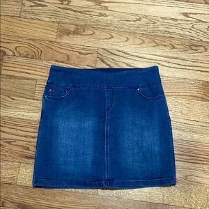 Classic Blue Denim Skirt Size L